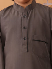 Grey Thobe/Jubba For Kids Boys