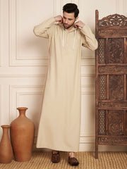 Arabic Hooded Thobe for Men