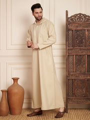 Arabic Hooded Thobe for Men