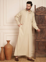 Arabic Hooded Thobe for Men