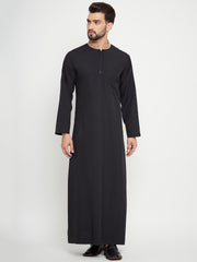 Black Thobe/Jubba for Men