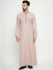 Beige Arab Thobe/Jubba for Men