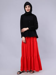 Red Skirt Trouser