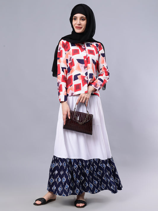 White Skirt for Women