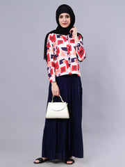 Blue Maxi Skirt for Women