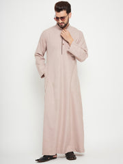 Beige Arab Thobe/Jubba for Men