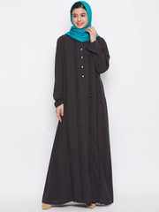 Sky Blue Solid Rayon Hijab Stole For Women