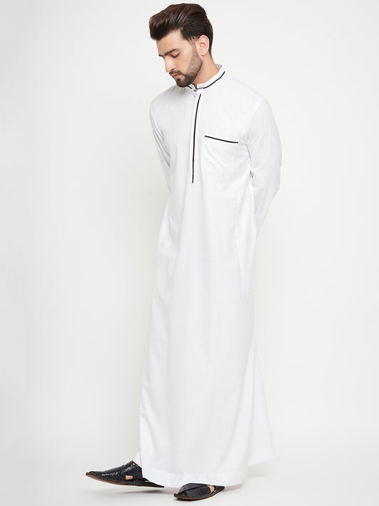 White Arab Jubba/Thobe for Men