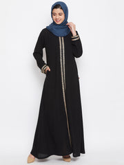 Grey Solid Rayon Hijab Stole For Women