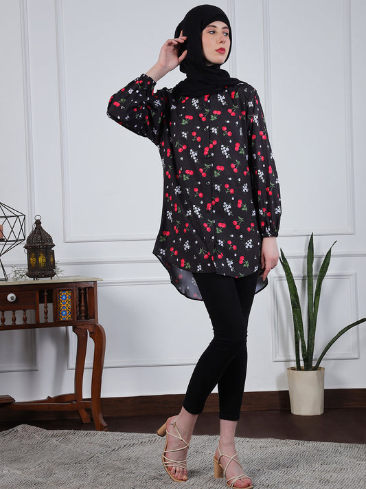 Front Open Women's Modest Shirt