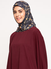 Floral Printed Hijab Stole for Women