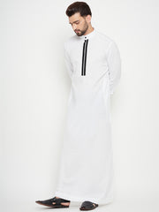 White Arab Thobe/Jubba for Men