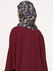 Floral Printed Hijab Stole for Women