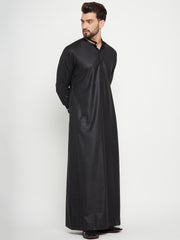 Black Arab Thobe/Jubba for Men