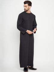 Black Thobe/Jubba for Men