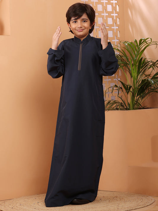 Blue Thobe/Jubba For Kids Boys