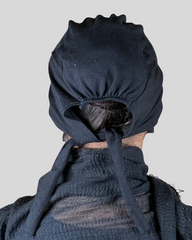 Black Turban-style Hijab Cap