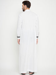 White Arab Thobe/Jubba for Men