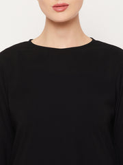 Abaya/Burqa for Women with Black Georgette Hijab