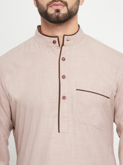 Beige Arab Thobe/Jubba for Men