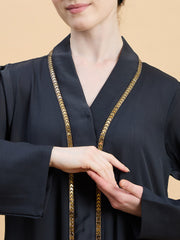 Modest luxury Abaya Burqa with Matching Hijab