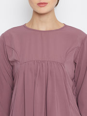 Abaya Chikan hand Embroidery with Black Georgette Scarf