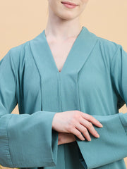 Sea Green Modest Abaya Burqa with Matching Hijab