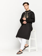 Embroidery Men's Kurta Pajama Set