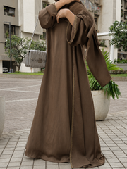 Luxury Modest Shrug Abaya for Women with Matching Inner & Hijab
