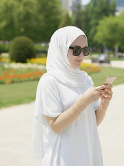 Women’s Arm Sleeves Extender-Beige