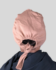 Beige Tie-Back Undercap Hijab