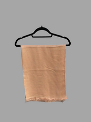 Cotton Shimmer Beige Solid Hijab for Women