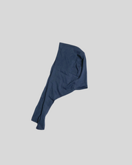 Blue Tie-Back Undercap Hijab