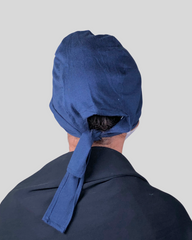 Blue Tie-Back Undercap Hijab