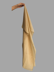 Chiffon Metallic Shimmer Golden Hijab for Women