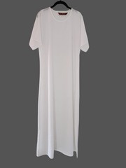 Half Sleeve White Inner Layering For Women