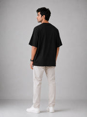"I’m The Best" Oversized Men's Black T-Shirt