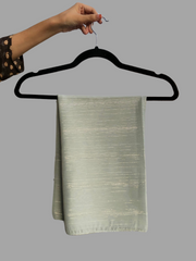 Chiffon Metallic Shimmer Mint Green Hijab for Women