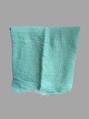 Mint Green Cotton Crinkle Women’s Hijab