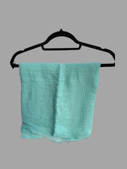 Mint Green Cotton Crinkle Women’s Hijab