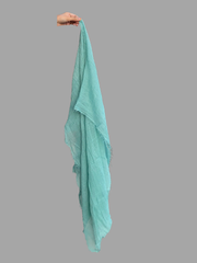 Mint Green Cotton Crinkle Women’s Hijab