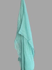 Mint Green Cotton Crinkle Women’s Hijab
