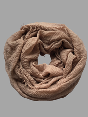 Oat Cotton Crinkle Women’s Hijab