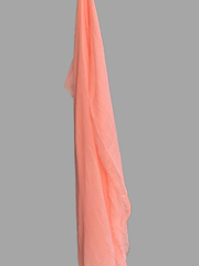 Peach Cotton Crinkle Women’s Hijab