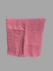 Pink Cotton Crinkle Women’s Hijab