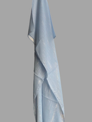 Chiffon Metallic Shimmer Sky Blue Hijab for Women