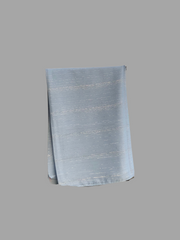 Chiffon Metallic Shimmer Sky Blue Hijab for Women