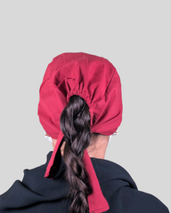 Maroon Turban-style Hijab Cap