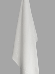 Chiffon Metallic Shimmer White Hijab for Women