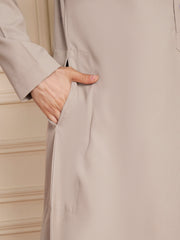 Light Grey Thobe for Men